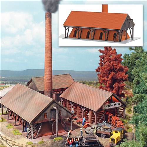 Busch 1550 Ringofen 1:87 Spur H0 Bausatz NEU OVP