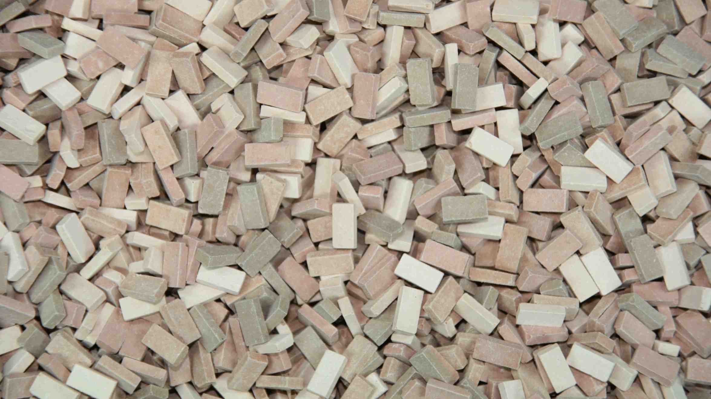 Juweela 28071 Ziegel (NF) terrakotta Mix - 1:87 - 3.000 Stk. - Neu