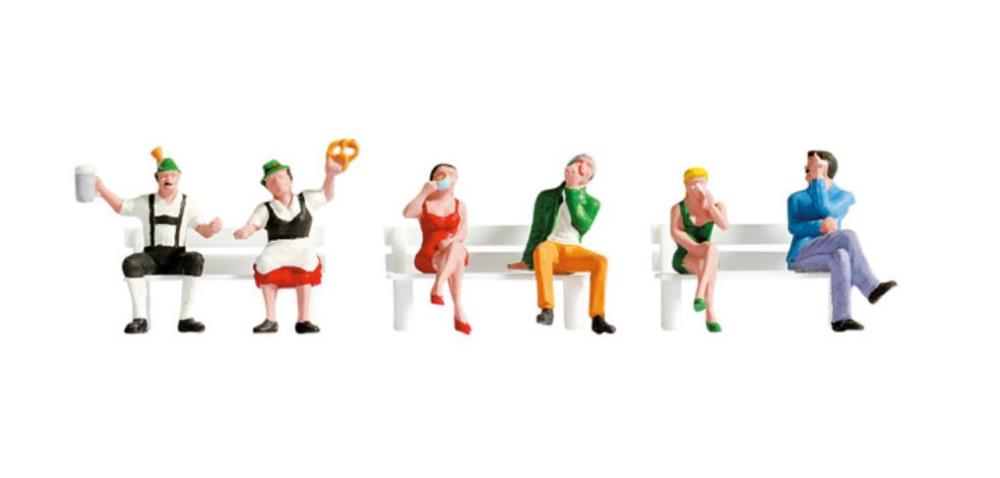 Noch 15536 Sitzende Spur H0 Neu OVP Figuren
