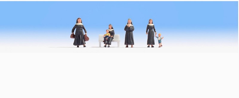 Noch 15400 Nonnen Spur H0 NEU OVP Figuren