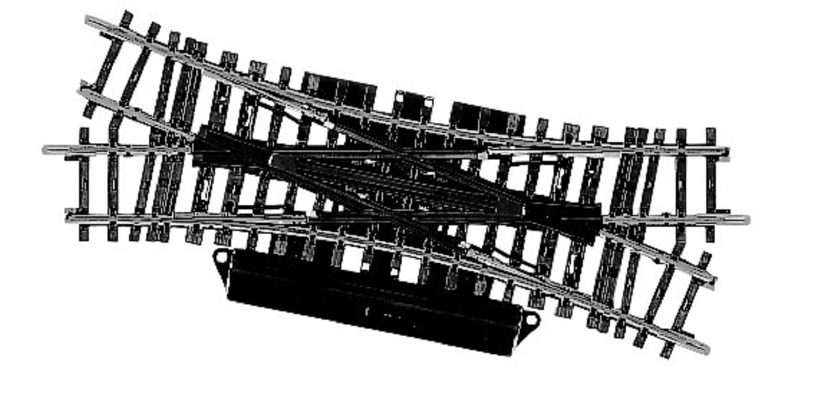Märklin 2260 Doppelkreuzungsweiche R424,6