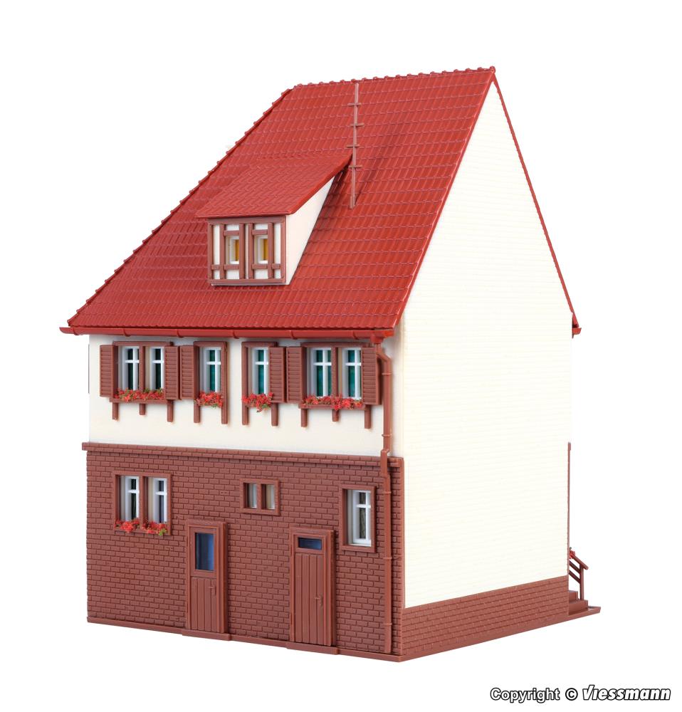Vollmer 43674 Metzgerei Bahnhofstraße 19 1:87 Spur H0 Bausatz NEU