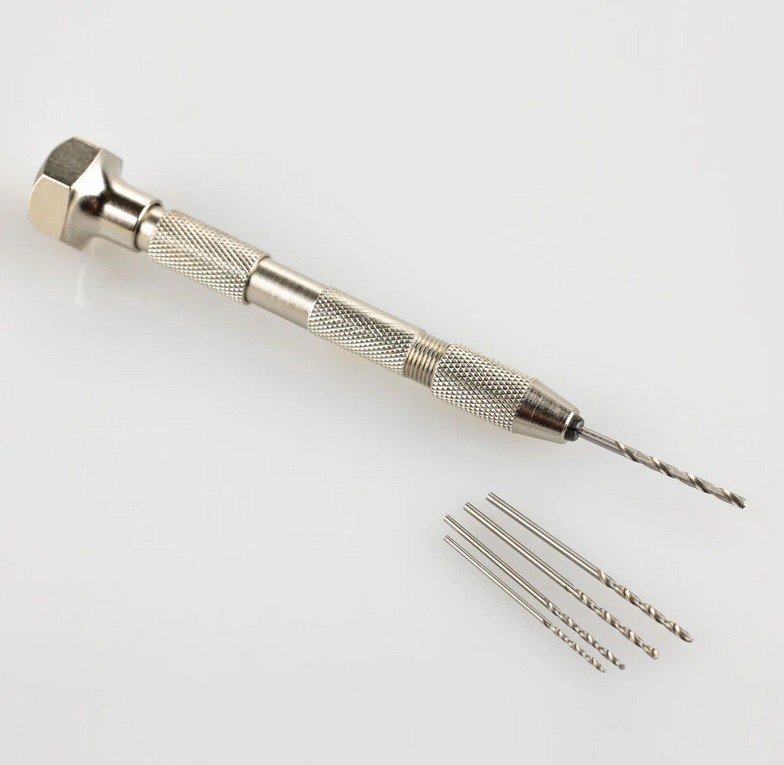 Heller 99019 Handbohrer 5 Stk. (1. 1.2. 1.4. 1.5. 1.8 mm) NEU OVP