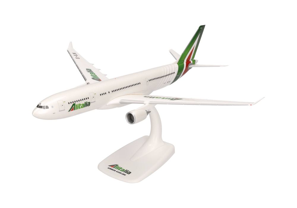 Herpa 610933-001 Alitalia Airbus A330-200 EI-EJK Giotto 1:200 Snap-Fit