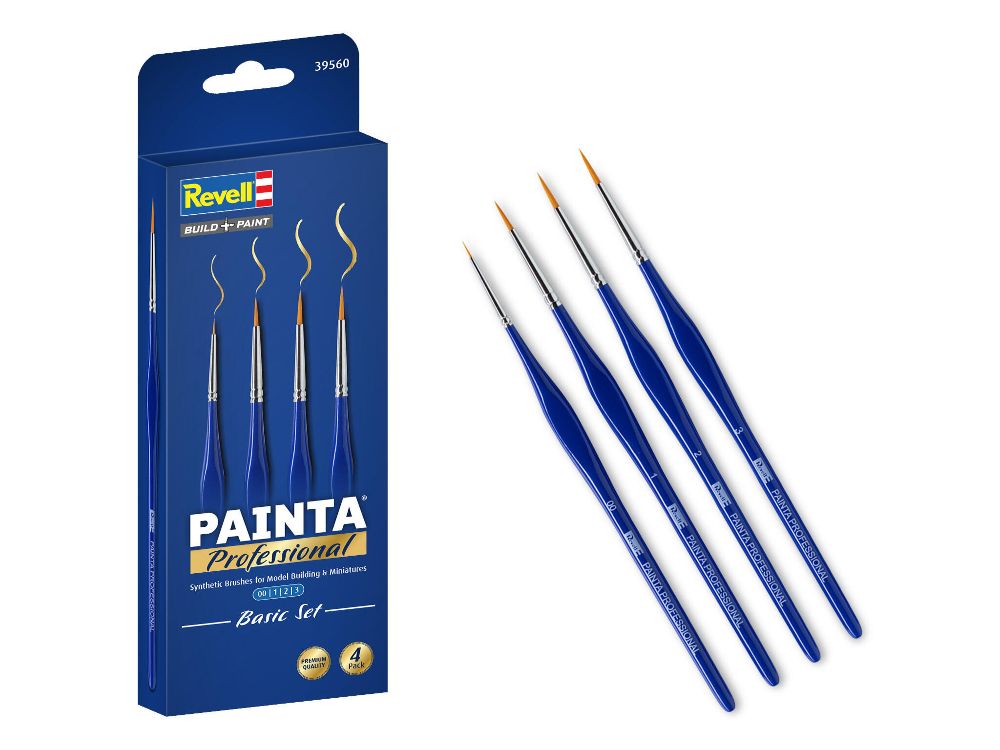 Revell 39560 Painta Professional Brushes: Basic Set NEU OVP Pinsel