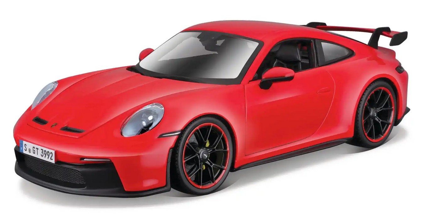Maisto 31458 Porsche 911 GT3 rot 2023 1:18 Standmodell NEU OVP
