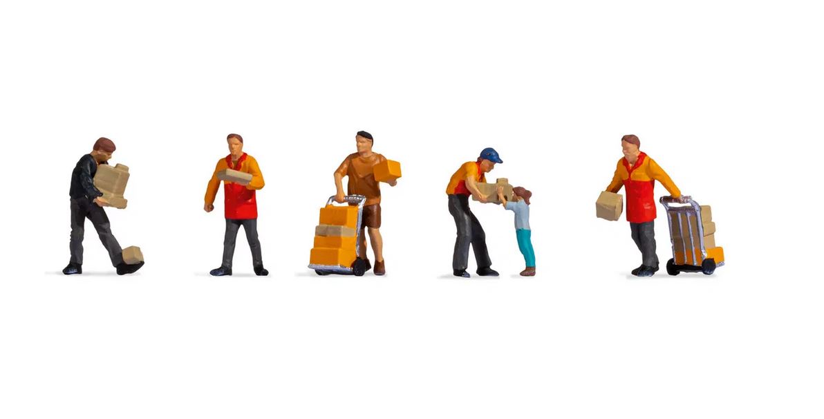 Noch 15069 Paketzusteller 1:87 Spur H0 Neu OVP Figuren