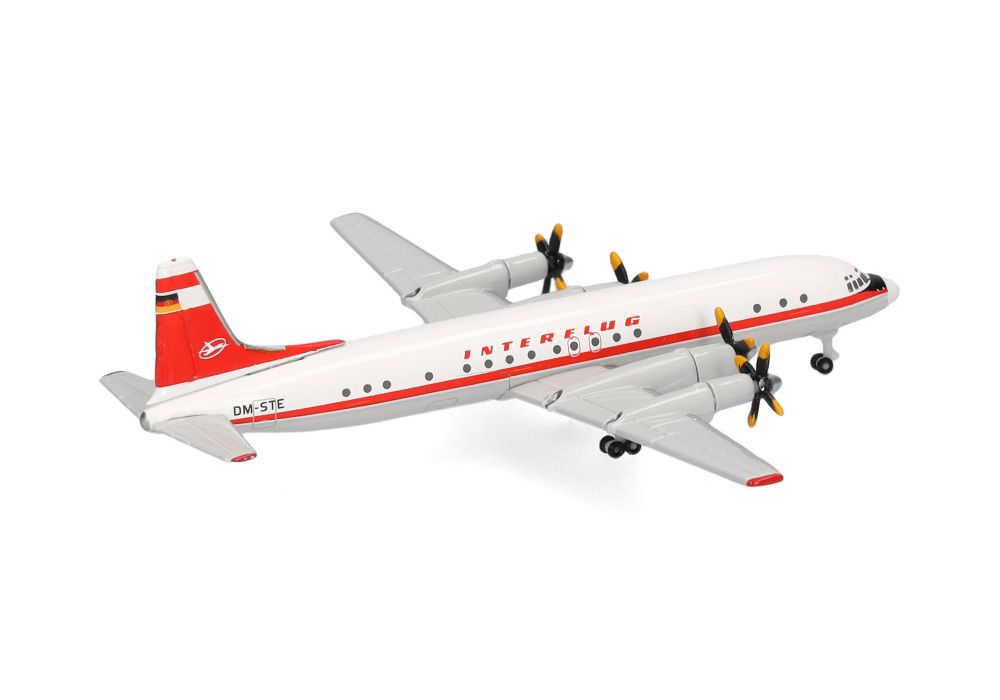 Herpa 538800 Interflug Ilyushin IL-18 1:500 Standmodell NEU OVP
