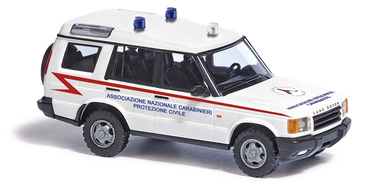 Busch 51937 Land Rover Discovery Carabinieri 1:87 Spur H0 Neu