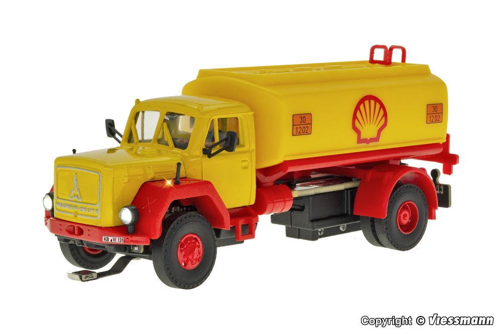 Viessmann 8131 MAGIRUS DEUTZ 2-achs Tankfahrzeug Shell Spur H0