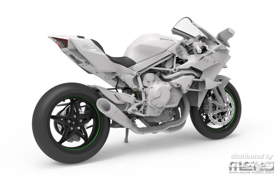 Meng Model MT-011 Kawasaki Ninja H2R 2018 1:9 Modellbausatz NEU OVP
