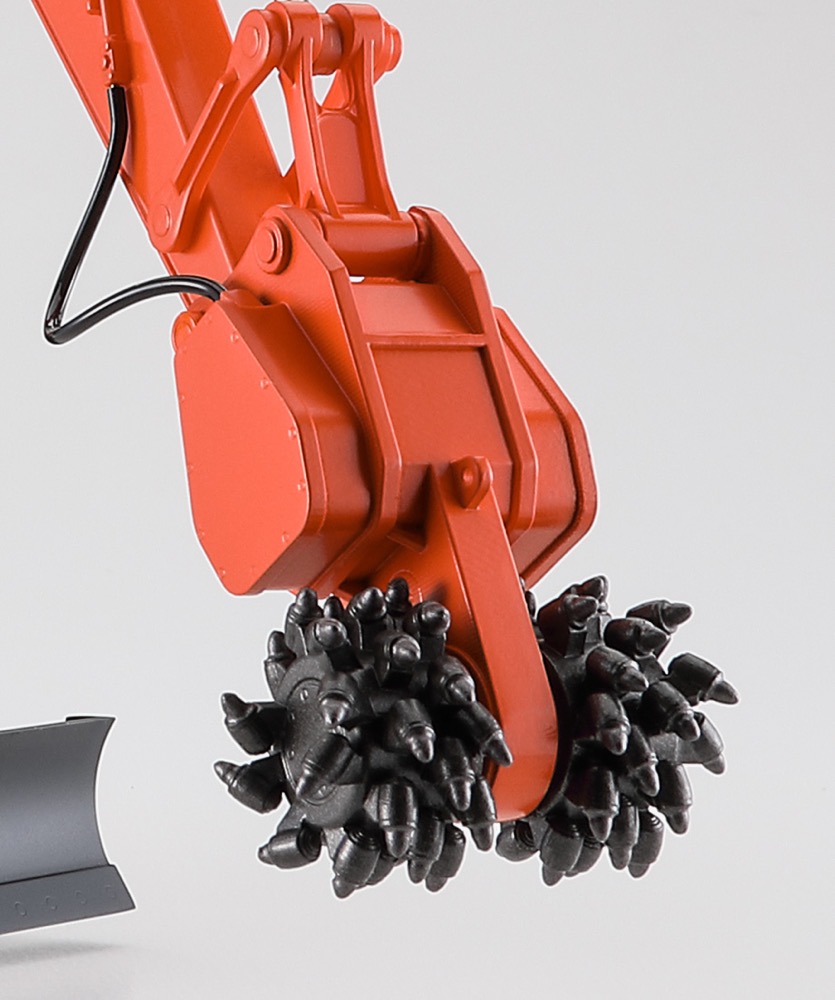 Hasegawa 66111 Hitachi Zaxis 135US mit Messerkopf 1:35 Bausatz NEU