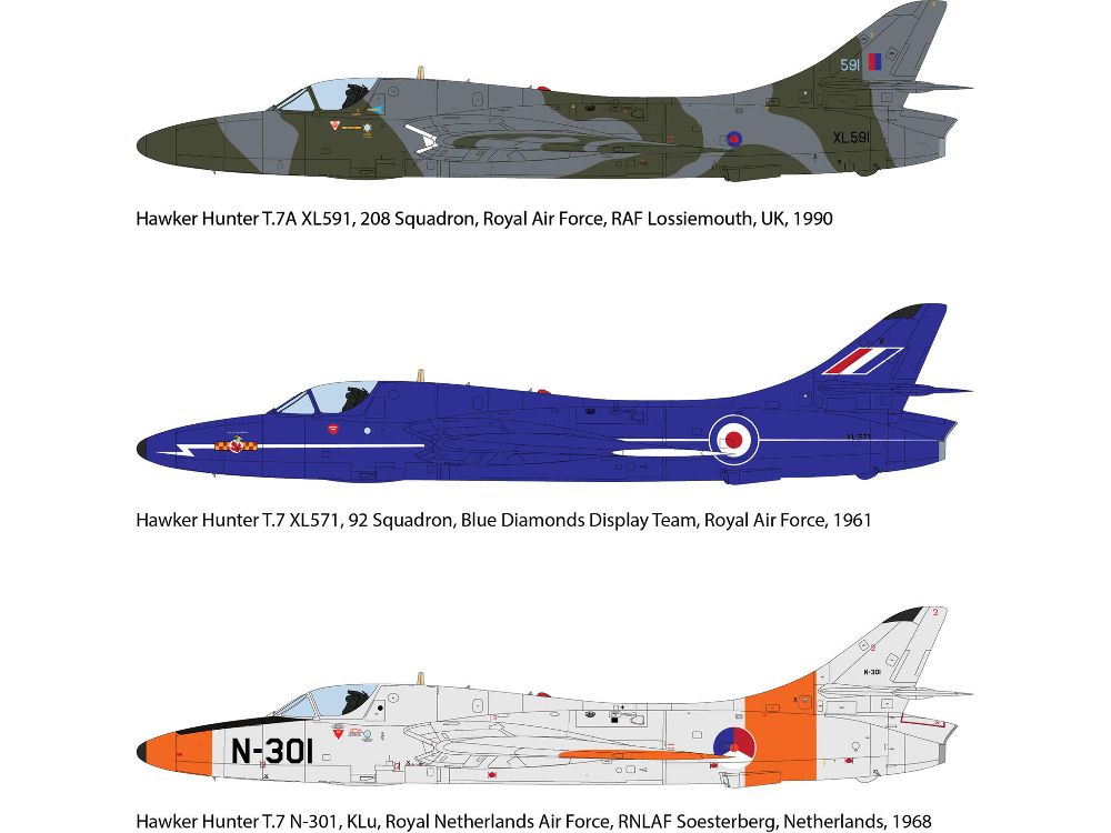 Revell 03786 Hawker Hunter T.7/T.7A 1:32 Modellbausatz NEU OVP