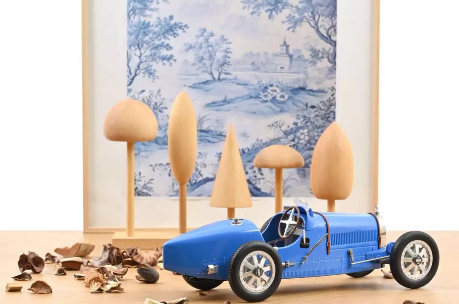 Norev 125705 Bugatti T35 1925 Blau 1:12 Standmodell Neu OVP