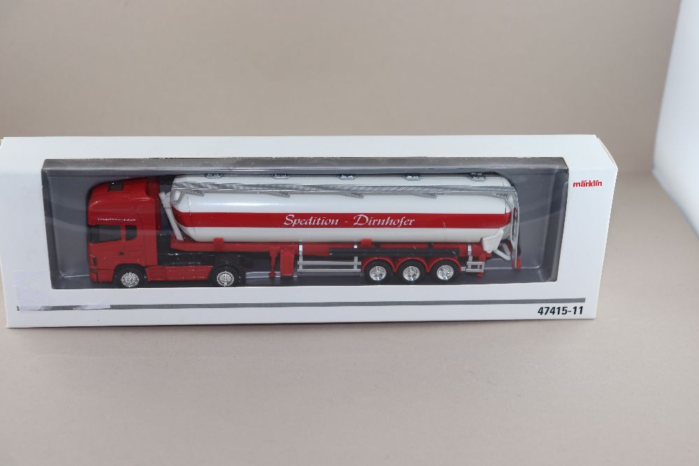 Märklin 47415-11 Scania Dirnhofer LKW, Herpa 1:87 Spur H0