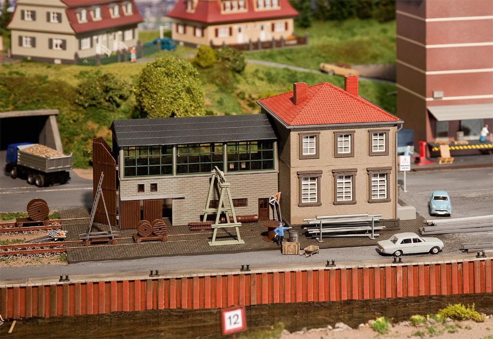 Faller 120237 Fahrleitungsmeisterei 1:87 Spur H0 Bausatz NEU OVP
