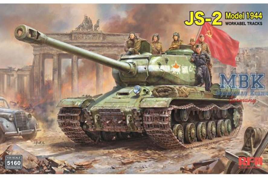Rye Field Model 5160 JS-2 Model 1944 1:35 Modellbausatz NEU OVP