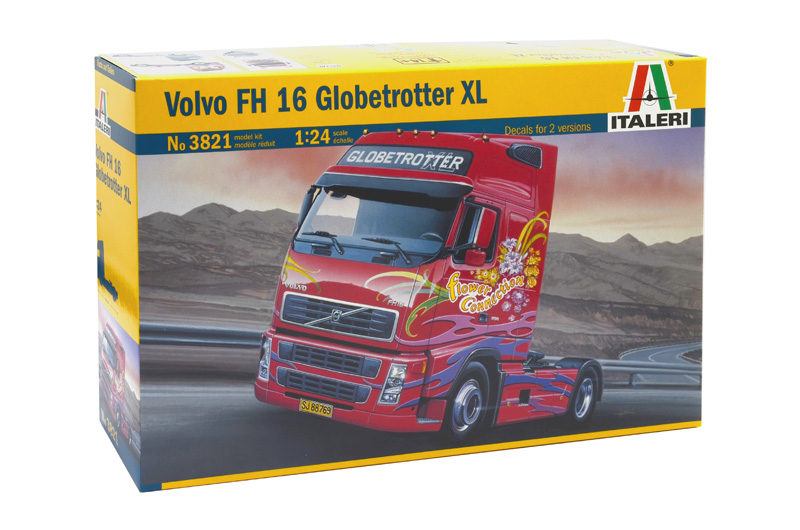 Italeri 3821 VOLVO FH16 GLOBETROTTER XL 1:24 Bausatz Neu