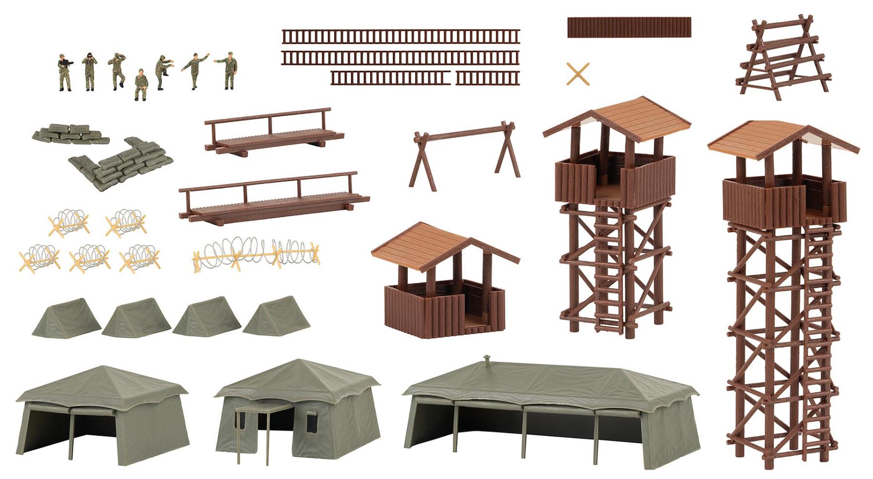 Faller 190039 Aktions-Set Bundeswehr Grundausbildung 1:87 Spur H0