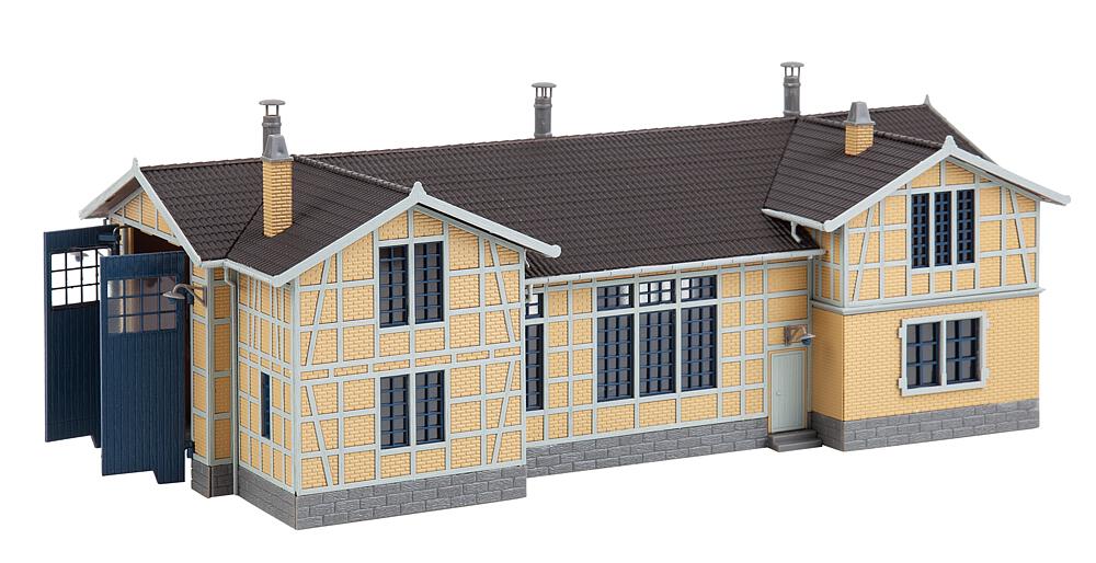 Faller 120287 Lokschuppen, 1-ständig - 1:87 Spur H0 - Bausatz - Neu - OVP