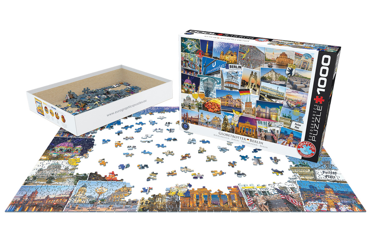 EUROGRAPHICS 6000-5704 Globetrotter Berlin 1000 Teile Puzzle