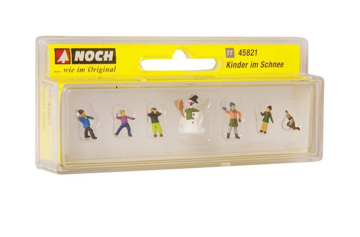 Noch 45821 Kinder im Schnee (Modellbau) Spur TT NEU OVP Figuren