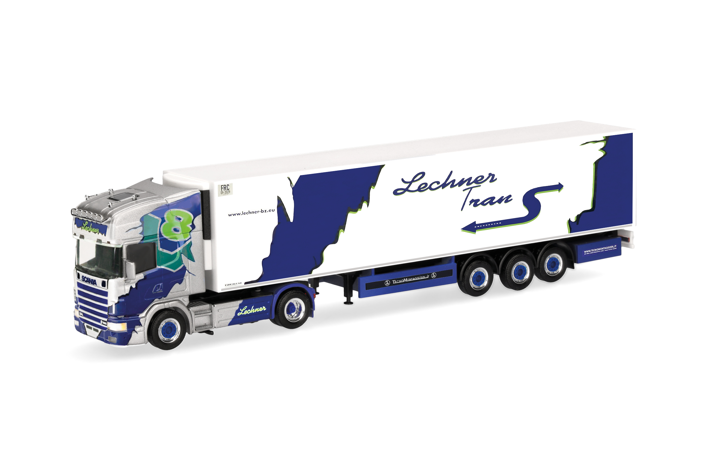 Herpa 321297 Scania 164 TL KüKo-Sz Lechner