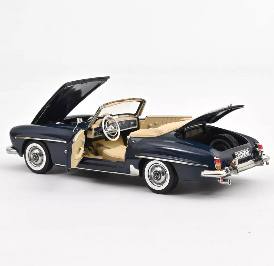 Norev 183403 Mercedes-Benz 190 SL 1957 Mittelblau 1:18 NEU OVP