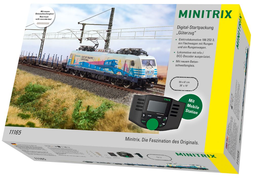 Trix 11165 Digital-Startpackung "Güterzug" LINEAS 1:160 Spur N