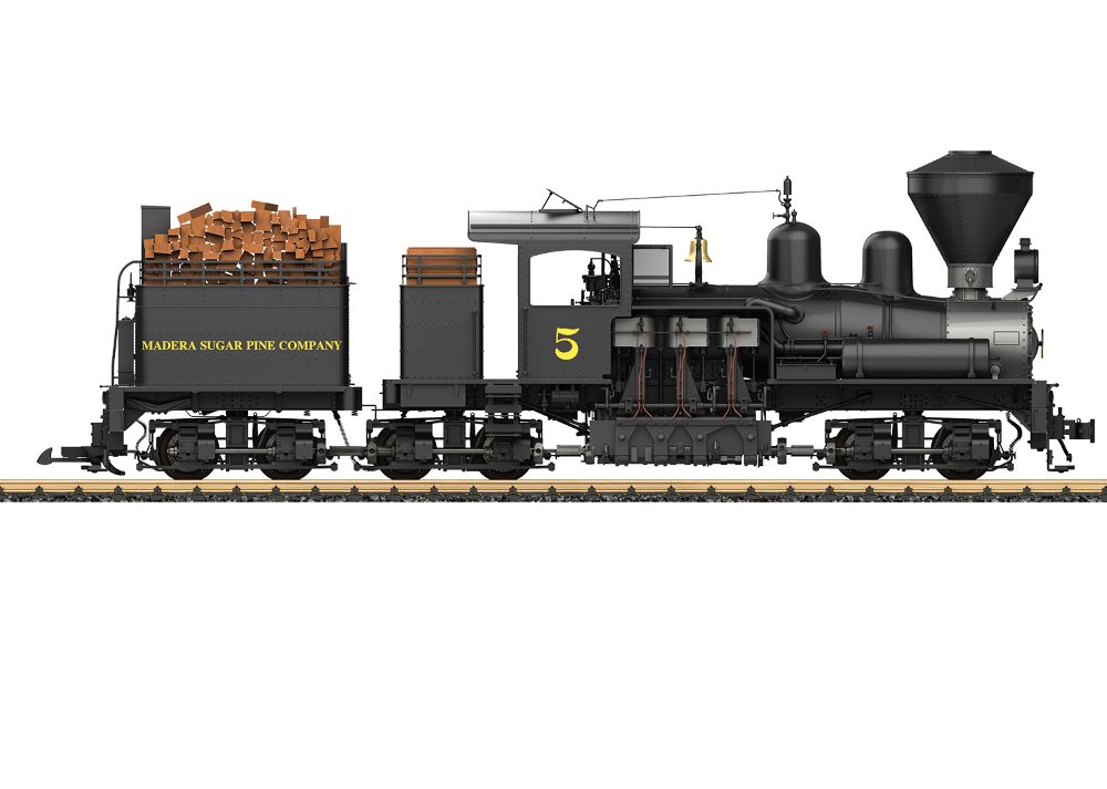 LGB 26703 MSP RR Dampflok Shay Nr. 5 1:22,5 Spur G NEU OVP