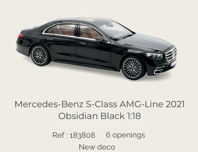 Norev 183808 Mercedes-Benz S-Class AMG-Line 2021 1:18