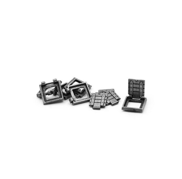 OcCre 17007 Stückpforten mit Rahmen 9x9 mm NEU OVP