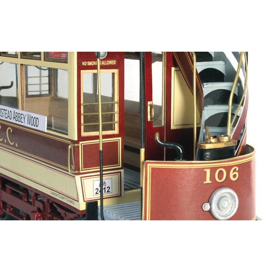 OcCre 53008 London Straßenbahn 1:24 Holzmodellbausatz NEU OVP