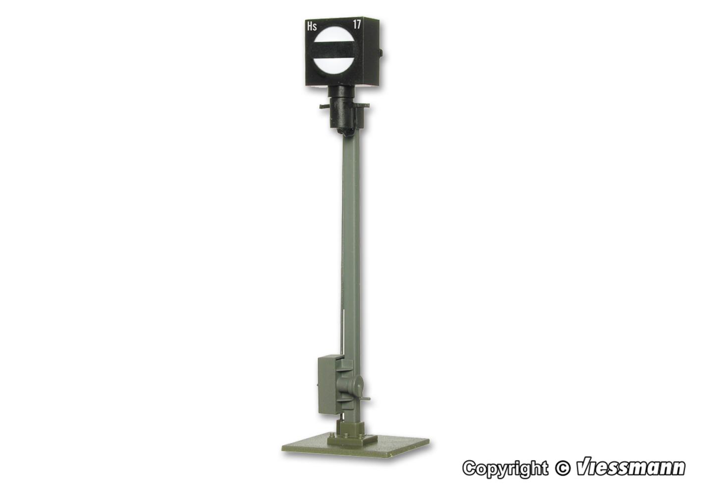 Viessmann 4517 Form-Sperrsignal mit Flanschfuß 1:87 Spur H0 Neu OVP