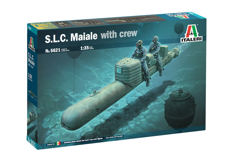 Italeri 5621 S.L.C. MAIALE with crew 1:35 Modellbausatz NEU OVP