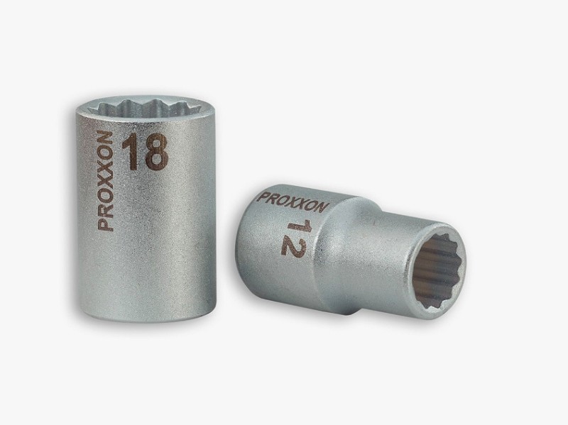 Proxxon 23307 1/2" Vielzahn-Steckschlüsseleinsatz 12-kant 12 mm 1 Stück