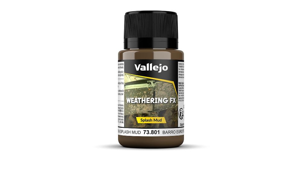 Vallejo 73801 Schlammspritzer, Europa, 40 ml Weathering NEU