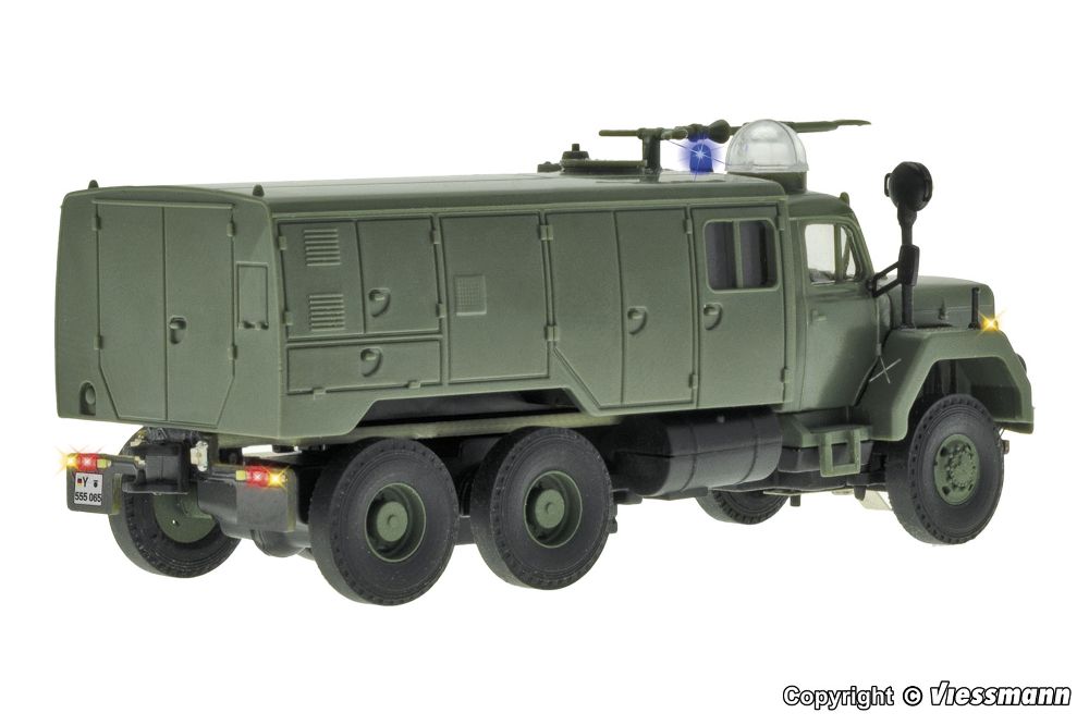 Viessmann 8065 MAGIRUS Feuerwehr 3-achs Rundumleuchte Spur H0