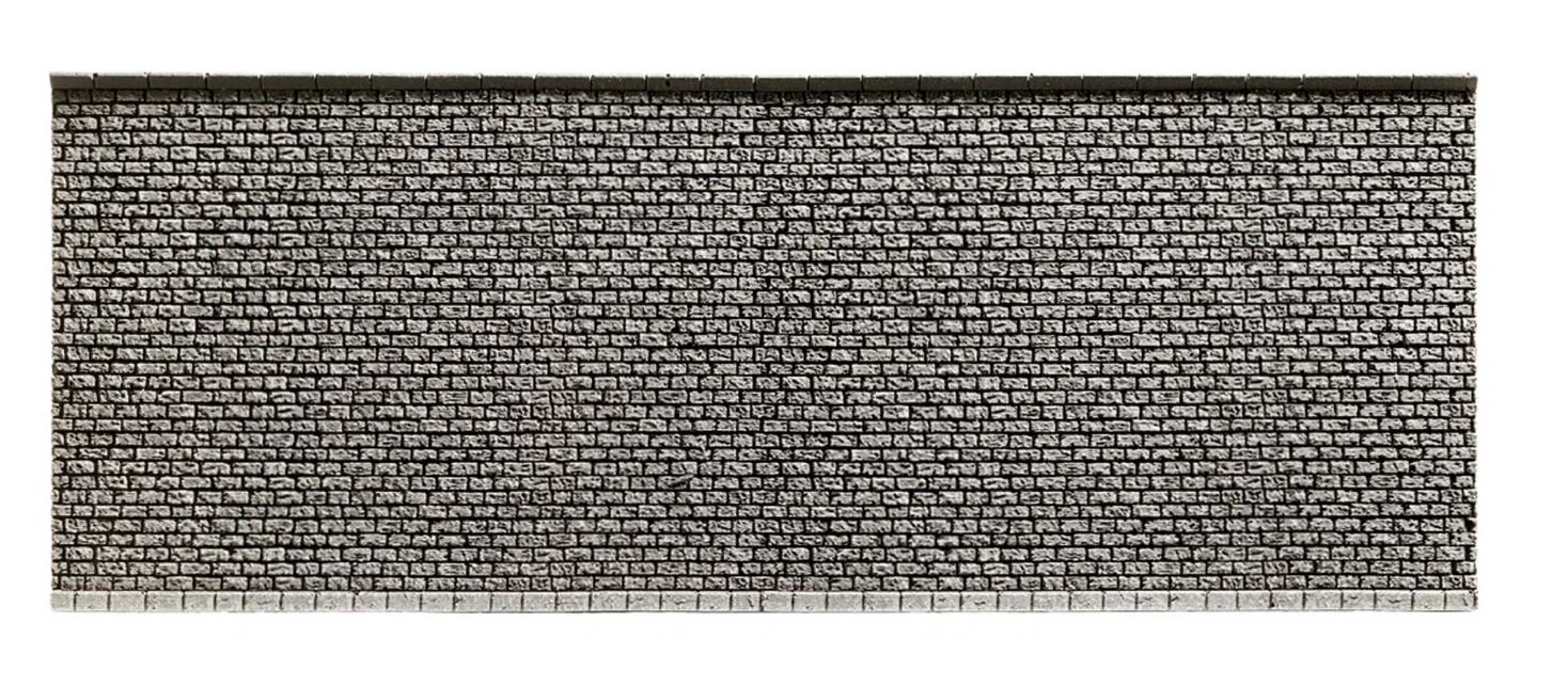 Noch 58055 Mauer extra lang 66,8 x 12,5 cm 1:87 Spur H0 Neu OVP