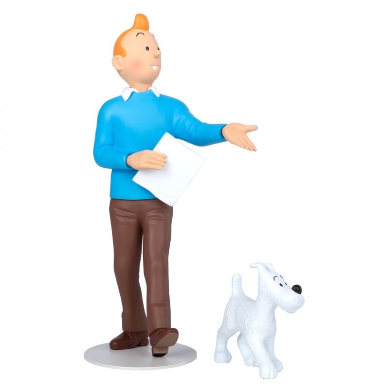 Tim & Struppi TINTIN 46007 Tim - Imaginary Museum 26 cm Neu OVP Struppi