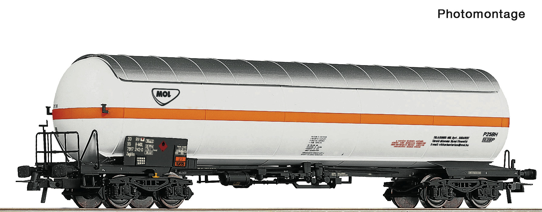Roco 6600284 Druckgaskesselwagen