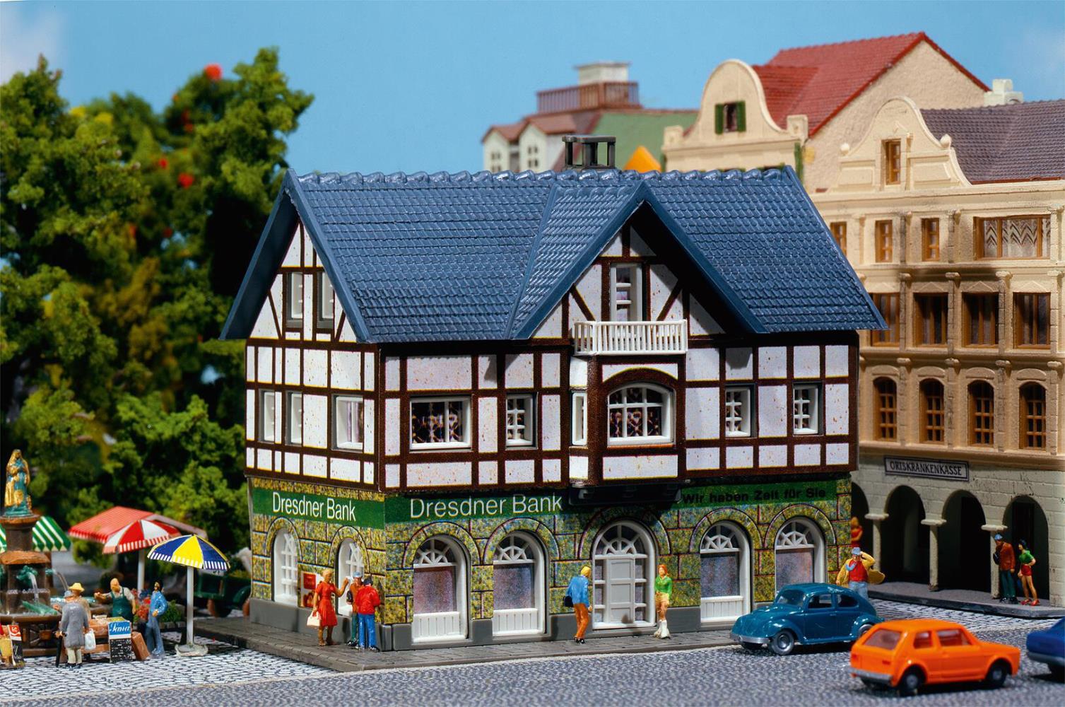Faller 232539 Dresdner Bank Filiale 1:160 Spur N Bausatz Neu OVP