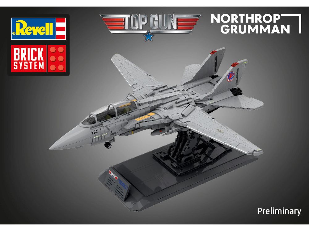 Revell 00963 Maverick's F-14A Tomcat "Top Gun" - Brick System 1:32