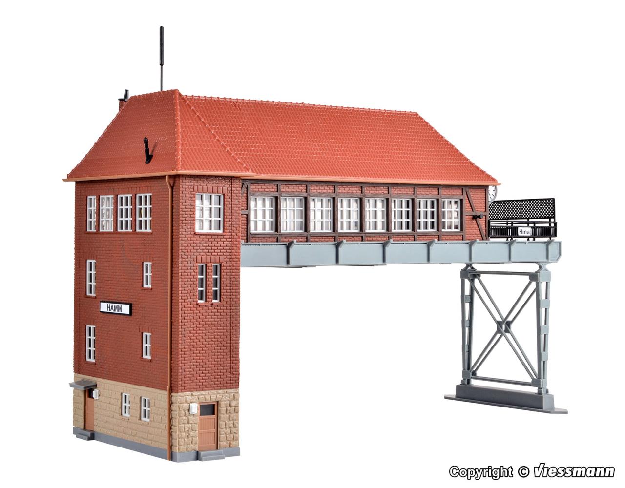 Kibri 39310 Brückenstellwerk Hamm 1:87 Spur H0 Bausatz Neu OVP