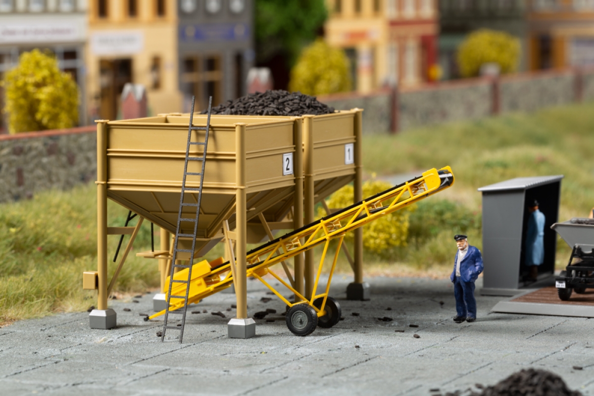 Auhagen 11466 Kohleverladung 1:87 Spur H0 Bausatz Neu OVP