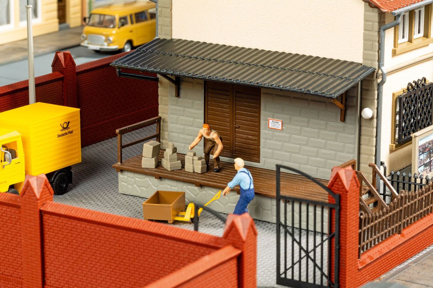 Auhagen 11479 Postamt 1:87 Spur H0 Bausatz Neu OVP