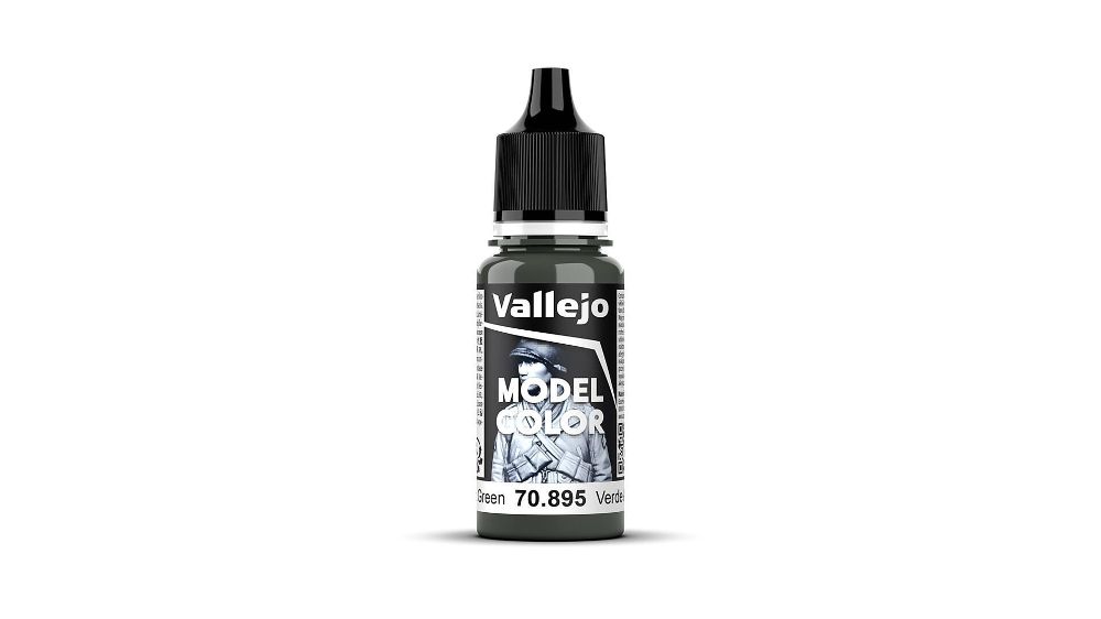 Vallejo 70895 Panzergrün, matt, 18 ml Model Color NEU