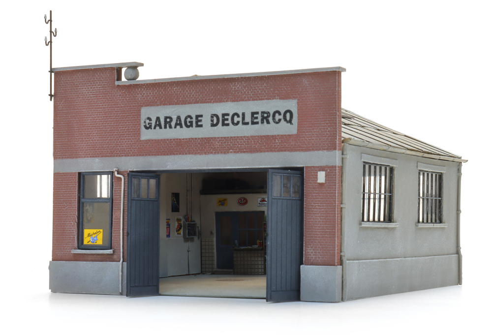 Artitec 10.475 Belgische Garage mit Innenausstattung