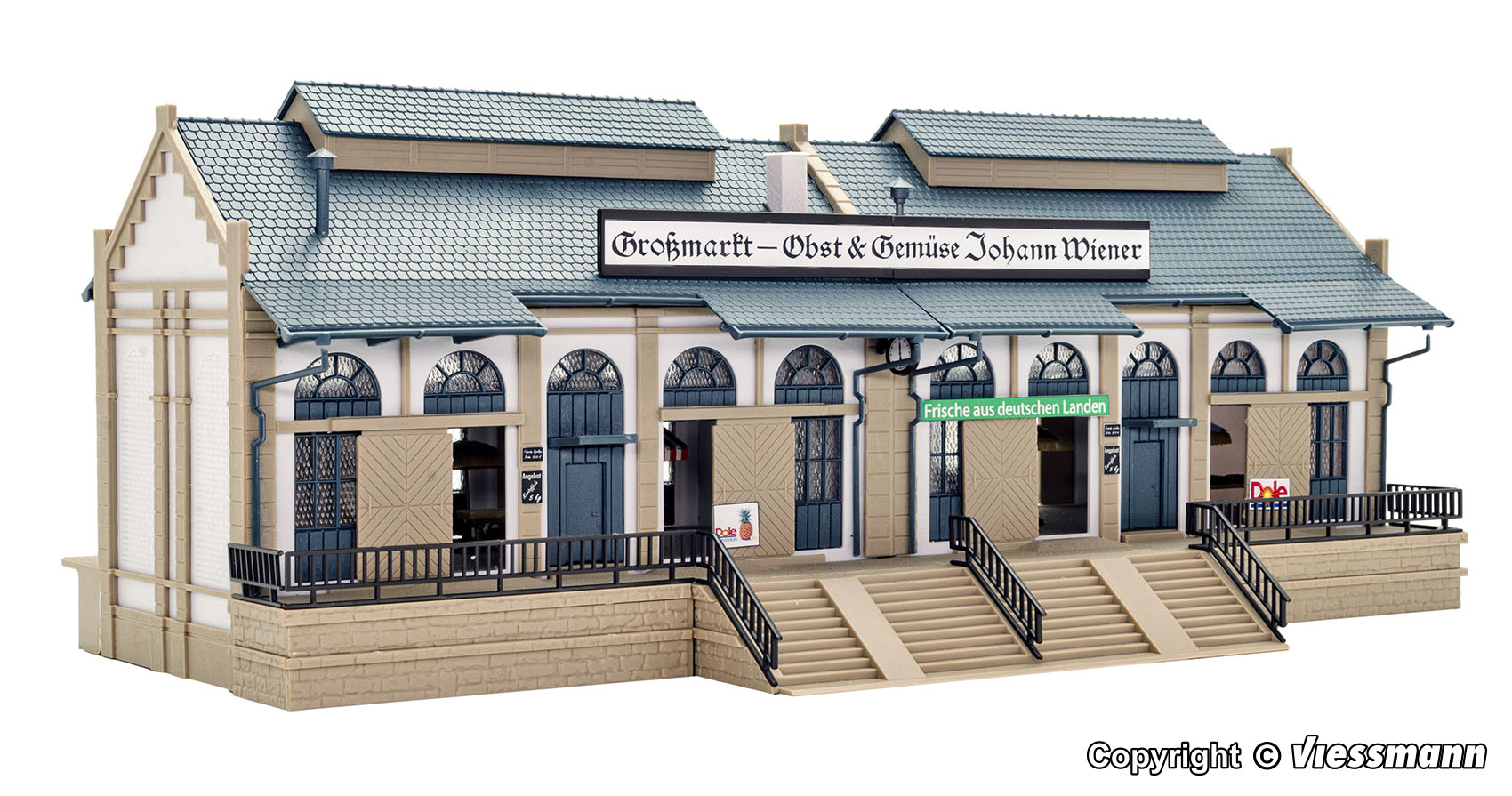 Vollmer 43629 Großmarkthalle 1:87 Spur H0 Bausatz Neu OVP