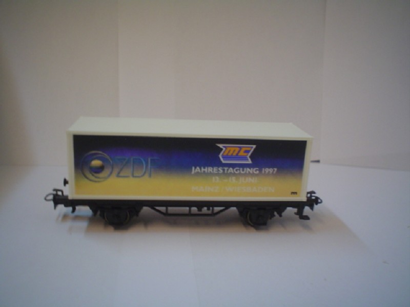 Märklin W04482.091 Containerwagen ZDF / mc Jahrestagung